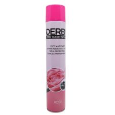 Spray cu silicon parfumat pentru bord Trandafir 750 ml DERBY