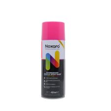 Vopsea spray fluorescent Roz 450ml NOXARO